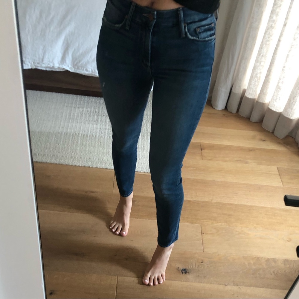 MOTHER denim, Looker Crop, size 25